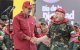 Nicolás Maduro y Diosdado Cabello en una celebración militar