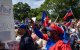 Haitianos protestan en Boston en una imagen de archivo
