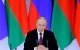 El presidente de Rusia, Vladimir Putin, asiste a una ceremonia de firma y a una rueda de prensa tras una reunión con su homólogo bielorruso en el Kremlin de Moscú el 13 de marzo de 2025. (Fotografía de Maxim Shemetov / POOL / AFP)