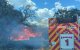 Bomberos combaten incendio en Fredericksburg