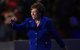 La representante estadounidense Nita Lowey llega para hablar durante el primer día de la Convención Nacional Demócrata en el Wells Fargo Center en Filadelfia, Pensilvania, 25 de julio de 2016. (Foto de Robyn BECK / AFP)