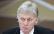 RUSIA, SAN PETERSBURGO - 27 DE JULIO DE 2023: El portavoz presidencial de Rusia, Dmitry Peskov, asiste a una reunión entre el presidente Putin, Azali Assoumani, presidente de las Comoras, presidente de la Unión Africana, y el presidente de la Comisión de la Unión Africana, Moussa Faki Mahamat, en el marco de la II Cumbre Rusia-África en el Centro de Convenciones y Exposiciones ExpoForum.