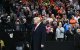 Trump ingresando al Wells Fargo Center / Brendan Smialowski