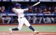 Randy Arozarena (56), jardinero de los Tampa Bay Rays, batea un doble ante Cole Irvin (19), lanzador de los Baltimore Orioles, durante la tercera entrada en el Tropicana Field de San Petersburgo, el viernes 7 de junio de 2024.
