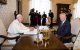 El papa Francisco y Donald Trump durante el primer mandato del republicano.