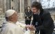 El papa Francisco, con Javier Milei