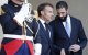 Emmanuel Macron y el presidente sirio Ahmed al-Sharaa