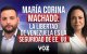 María Corina Machado en entrevista con VOZ