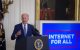 Joe Biden presenta planes de internet de alta velocidad
