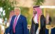 President Donald Trump with Saudi leader Mohammed bin Salman