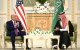 El presidente Donald Trump reunido con el l príncipe heredero saudí Mohammed bin Salman