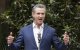 El gobernador Gavin Newsom en una imagen de archivo