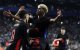 Lamine Yamal y otros jugadores del FC Barcelona celebran el título