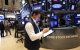 Un trader, trabajando en la Bolsa de Nueva York