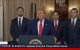 Donald Trump le habla a la nación tras los bombardeos de Irán.