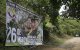 Una pancarta de las FARC en Micay