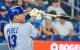 Salvador Pérez, de los Reales de Kansas City