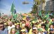 Miles de simpatizantes de Bolsonaron marchan en Brasil tras las sanciones de Donald Trump por el juicio contra el expresidente.