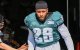 Saquon Barkley (Philadelphia Eagles), tras un entrenamiento