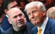 Dana White y Donald Trump, en una pelea de la UFC