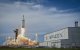 Un cohete de SpaceX a punto de despegar