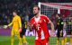 Liga de Campeones, Bayern Múnich - Union St. Gilloise, ronda preliminar, jornada 7 en el Allianz Arena. Harry Kane (Bayern Múnich) celebra su gol del 1-0.