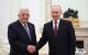 Mahmoud Abbas junto a Vladimir Putin en Moscú/ Ramil Sitdikov