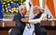 El Primer Ministro de la India Narendra Modi y el presidente del Consejo Europeo, Antonio Costa