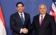 Viktor Orban con Marco Rubio
