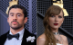 Montaje de Taylor Swift y Bad Bunny en los Grammy