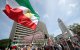 Demonstrators rally in solidarity with the Iranian protest movement in Los Angeles (Files)
