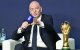 Gianni Infantino, en el sorteo de la fase de grupos de la Copa Mundial de la FIFA 2026. Diciembre de 2025