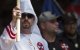 Miembro del Ku Klux Klan en Charlottesville, Virginia