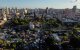 Vista aérea del 2023 del barrio Ricardo Brugada, conocido como La Chacarita, una de las zonas más antiguas y pobres de la ciudad