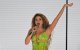 Shakira, durante un concierto en Brasil en mayo de 2026