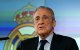 Florentino Pérez, durante la comparecencia de prensa en la que anunció el adelanto electoral a la presidencia del Real Madrid. Mayo de 2026