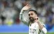 Dani Carvajal, futbolista del Real Madrid, tras un juego