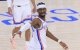 8 de abril de 2026, Inglewood, California, EE. UU.: Shai Gilgeous-Alexander, con el dorsal n.º 2 de los Oklahoma City Thunder, durante el partido de la temporada regular de la NBA contra los Los Angeles Clippers, celebrado el miércoles 8 de abril de 2026 en el Intuit Dome de Inglewood, California.