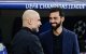 Pep Guardiola y Álvaro Arbeloa, en el duelo entre el Manchester City y el Real Madrid. UEFA Champions League 2025-2026