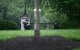 Un agente armado del Servicio Secreto reacciona en la Casa Blanca en Washington, DC, después de que aparentemente se escucharan disparos