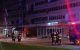 Lugar del impacto de un dron en la ciudad de Galati, en el este de Rumanía.