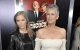 Jamie Lee Curtis y Kelly Curtis a su llegada al estreno de HITCHCOCK