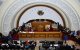 El hemiciclo de la Asamblea Nacional de Venezuela.