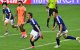 Japón celebra el gol del empate (2-2) este 14 de junio en Dallas.