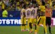 Gonzalo Plata, reacciona al final del partido de fútbol del Grupo E del Mundial 2026 entre Ecuador y Curazao