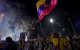 Celebraciones en Barranquilla tras la victoria de Abelardo de la Espriella, este domingo 21 de junio.
