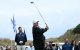 Donald Trump juga al golf en Aberdeenshire, Escocia/ Brendan Smialowski