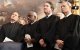 Los magistrados de SCOTUS Samuel Alito Jr., Clarence Thomas y Brett Kavanaugh, junto con el presidente del tribunal, John Roberts