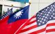 Banderas de Taiwán y Estados Unidos / I-Hwa Cheng