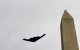 Un bombardero B-2 estadounidense sobre el cielo de Washington (Imagen referencial).